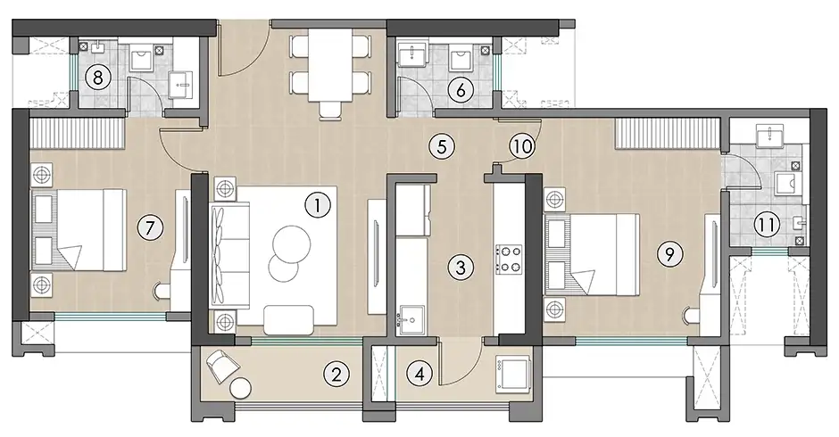 raymond-ten-x-thane-west-3-bhk-floor-plan Raymond Ten X District 9